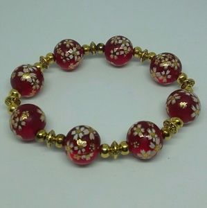 Red and Gold bracelet